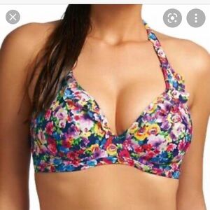 FREYA Bikini Top, floral print with underwire  36H